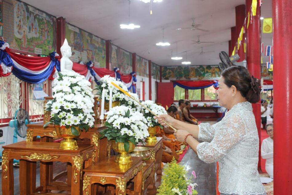 พิธีรับตราตั้งฐานานุกรม ใน พระครูกัลยาณ์กิจจานุกูล เจ้าคณะอำเภอภักดีชุมพล