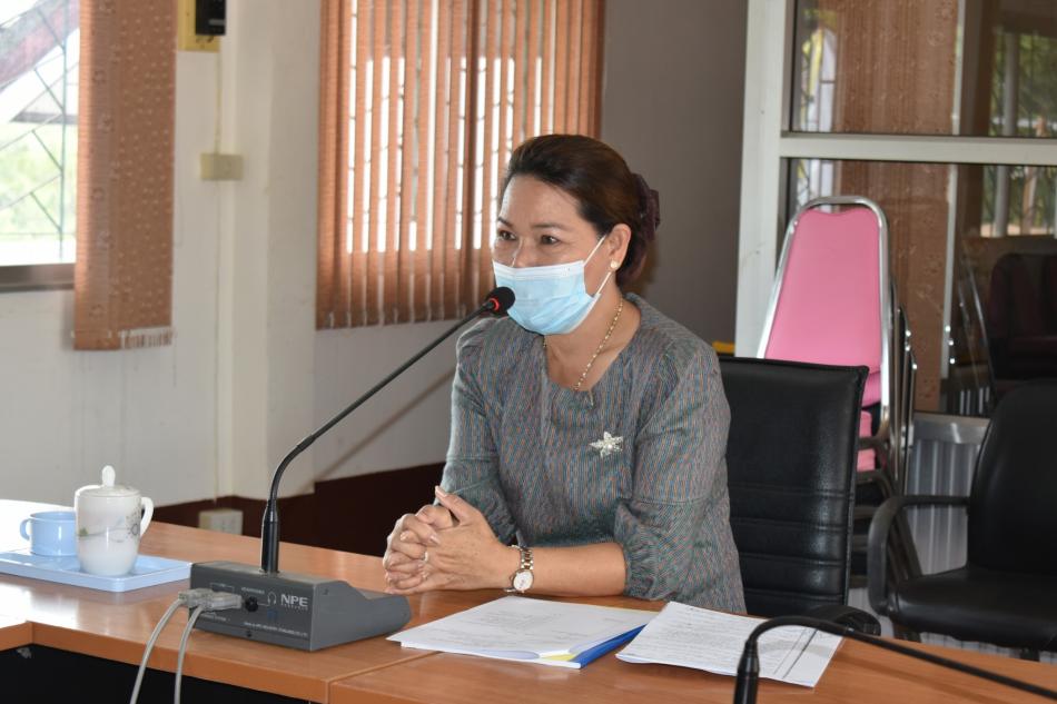 ประชุมคณะกรรมการติดตามและประเมินแผนพัฒนาองค์การบริหารส่วนตำบลเจาทอง 