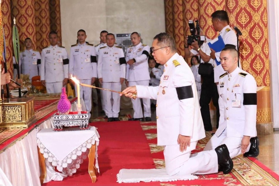 พิธีพระพิธีธรรมสวดอภิธรรม พระราชภาวนาวชิรคุณ(สุรศักดิ์ พันธมุตโต)