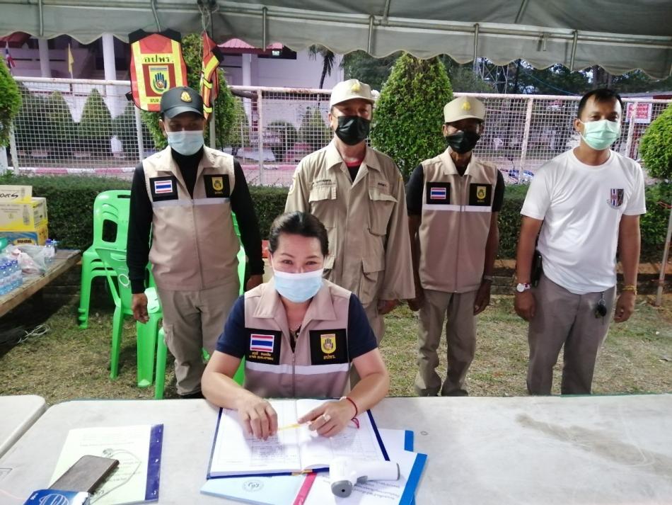 โครงการป้องกันและลดอุบัติเหตุทางถนนช่วงเทศกาลสงกรานต์ ประจำปีงบประมาณ 2565