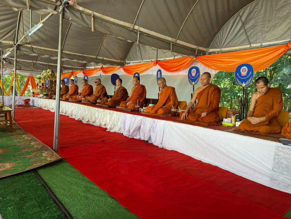 พิธีพระราชทานวิสุงคามสีมา วัดป่าสังข์ทอง ตำบลเจาทอง อำเภอภักดีชุมพล จังหวัดชัยภูมิ