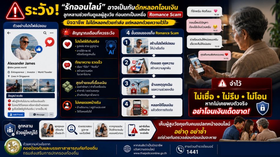 ระวังรักออนไลน์