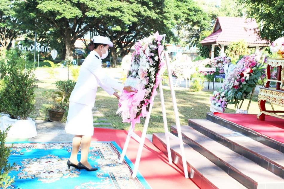 พิธีวางพวงมาลาน้อมรำลึกเนื่องในวันคล้ายวันสวรรคตพระบาทสมเด็จพระจุลจอมเกล้าเจ้าอยู่หัว 23 ตุลาคม 2565