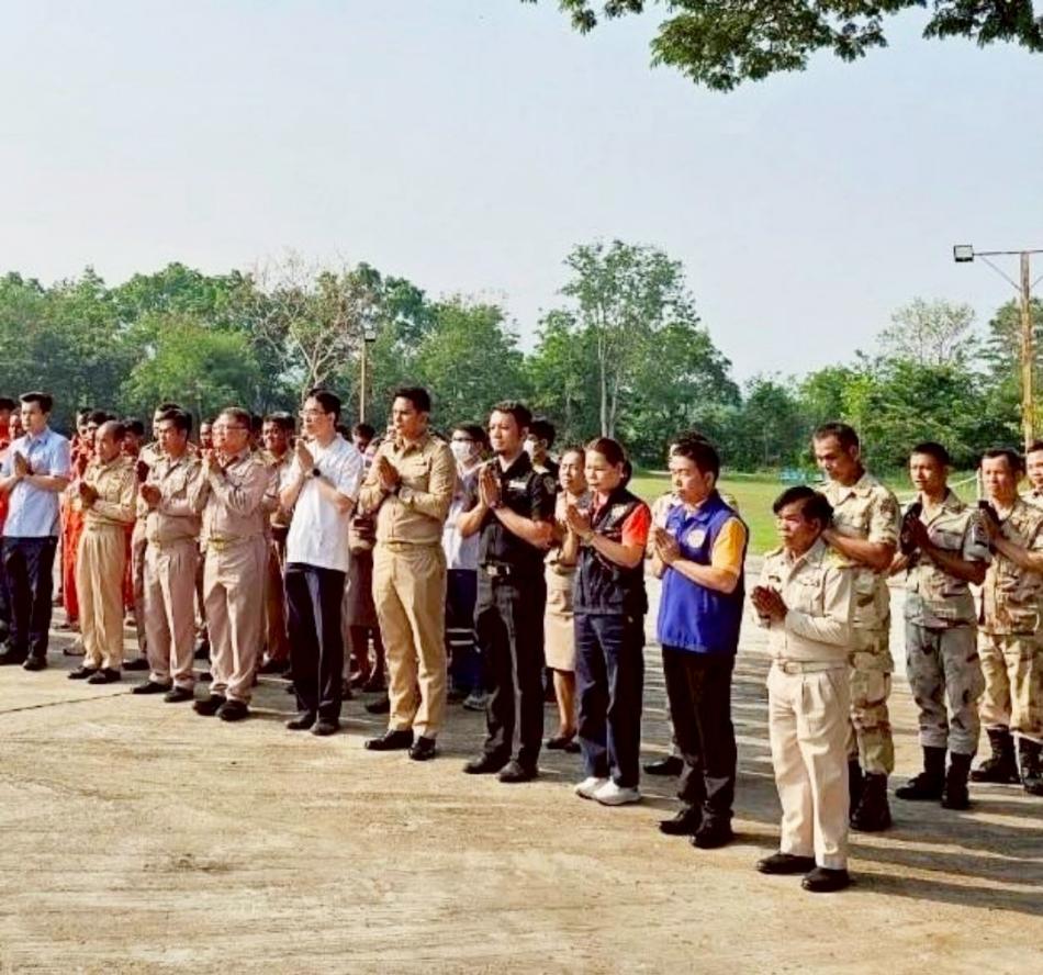 ปฏิบัติการ ปล่อยแถว รณรงค์ประชาสัมพันธ์ลดอุบัติเหตุตามโครงการ “ 7 วัน เดินทางปลอดภัย ด้วยความใส่ใจคนภักดี ”