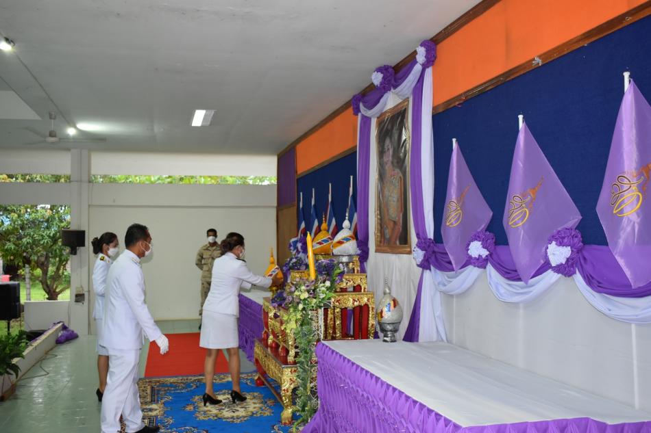 พิธีถวายเครื่องราชสักการะและวางพานพุ่ม และพิธีถวายพระพรชัยมงคลเฉลิมพระเกียรติสมเด็จพระนางเจ้าสุทิดา พัชรสุธาพิมลลักษณ พระบรมราชินี เนื่องในโอกาสวันเฉลิมพระชนมพรรษา 3 มิถุนายน 2565